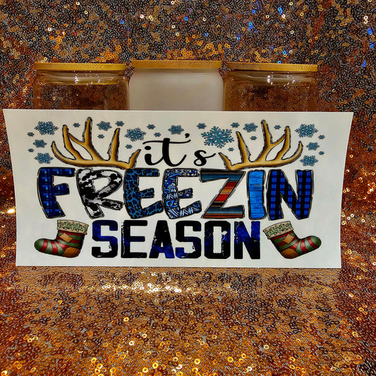 It's Freezin Season 16oz UV Wrap