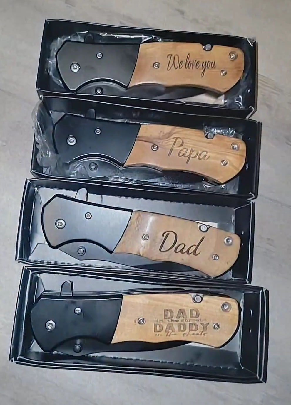 Customizable Pocket Utility Knife with Belt Clip