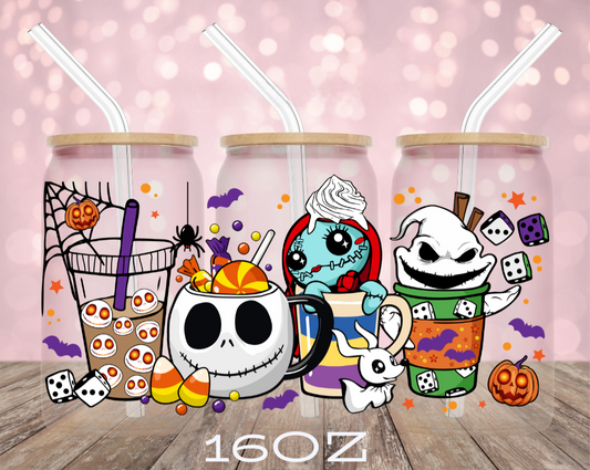 Nightmare Before Coffee UV Wrap