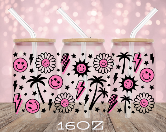 Pink Retro Vibes UV Wrap