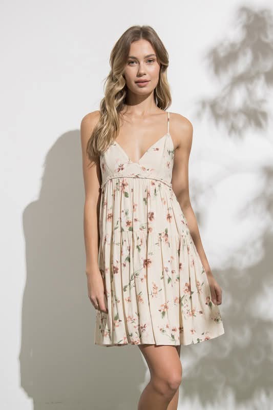 Aurora Floral Mini Dress